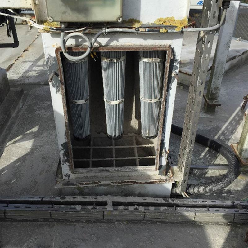Silo maintenance and servicing